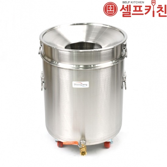 스텐잔반통 국산 이중잔반수거통 12~90L 음식물수거함 거름망 잔반통 단체급식 급식음식물쓰레기